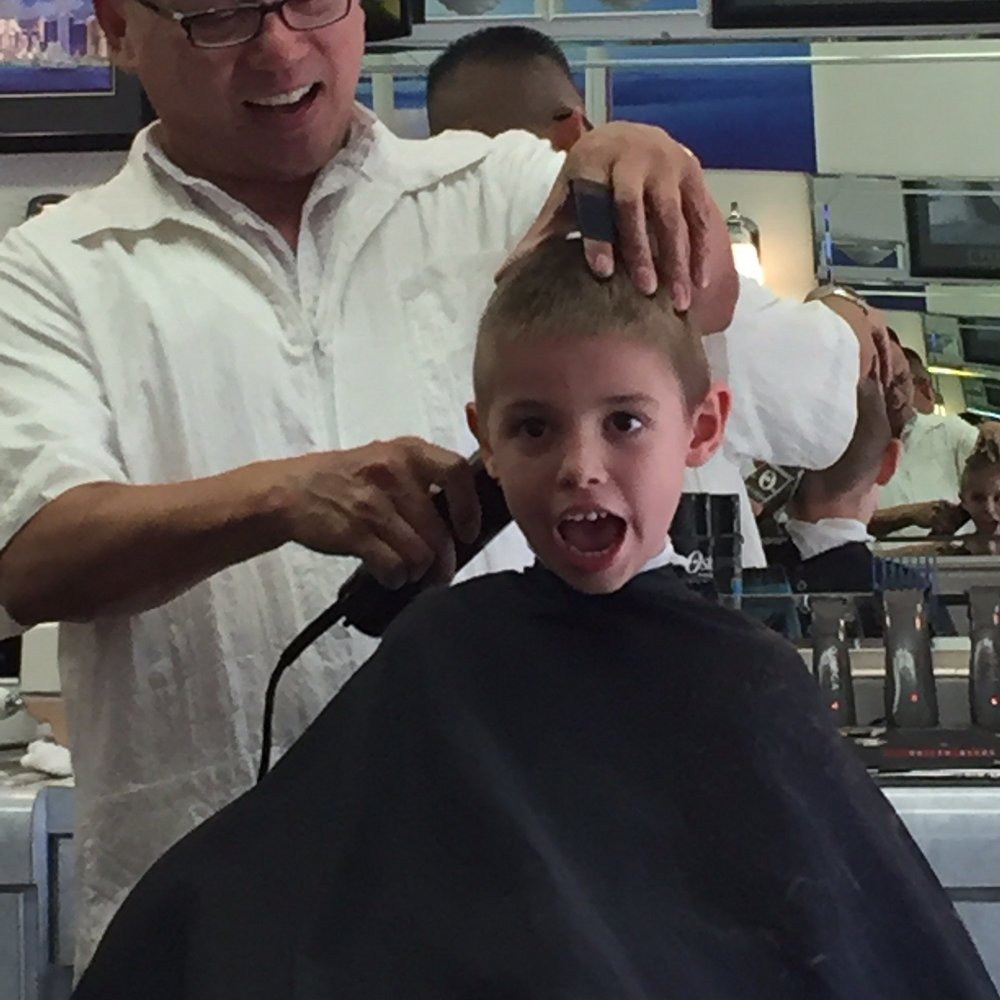 Charlie is amazing! My son absolutely hated haircuts since he was 2. What a difference! Charlie is amazing! My son absolutely hated haircuts since he was 2. What a difference!