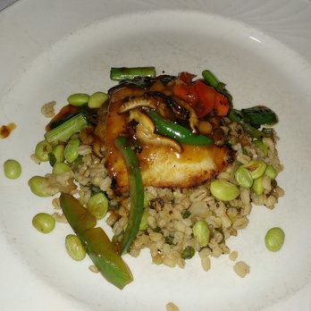 Catch 35 Naperville - Chilean Sea Bass over Asian barley salad - Seafood Near Me - Naperville, Illinois Catch 35 Naperville - Chilean Sea Bass over Asian barley salad - Seafood Near Me - Naperville, Illinois