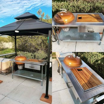 The Handyman Life - Check out this Custom Grill Table I built for an awesome client! Now he has the perfect BBQ setup! - Handyman Near Me The Handyman Life - Check out this Custom Grill Table I built for an awesome client! Now he has the perfect BBQ setup! - Handyman Near Me