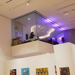 Burchfield Penney Art Center - Jazz band up above