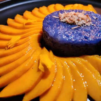 Hanuman Thai Eatery - Mango sticky rice - Thai Near Me - Costa Mesa, California Hanuman Thai Eatery - Mango sticky rice - Thai Near Me - Costa Mesa, California
