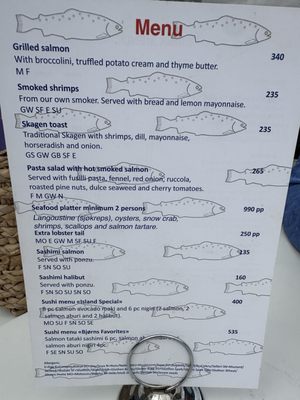 Menu photo 1 The Salmon Oslo, 03 Menu photo 1 The Salmon Oslo, 03