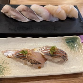 Sushi Zanmai - Scallop and Aji sushi - Sushi Bars Near Me - Los Angeles, California