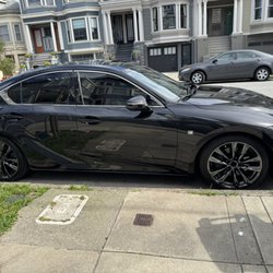 Chevron - Pretty Mazda after her wash with Shineology, Strawbery Ca
