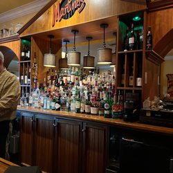 Macaroni's Ristorante - Small little bar upstairs. Very cozy