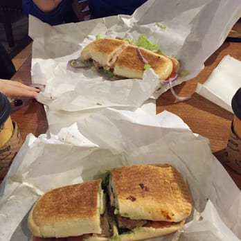 Cafecito - Chimichurri chicken and jerk chicken pressed sandwiches. Recommend both. - Coffee & Tea Near Me - Chicago, Illinois
