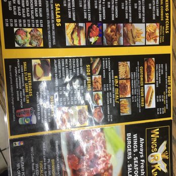Wings R King - Menu - Chicken Wings Near Me - Birmingham, Alabama Wings R King - Menu - Chicken Wings Near Me - Birmingham, Alabama