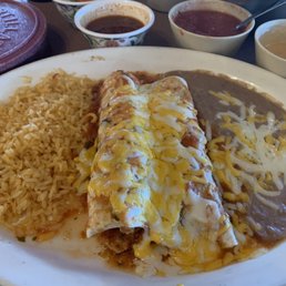 Chicken 20. 2 Pieces Fajita Enchiladas Lunch Special Chicken 20. 2 Pieces Fajita Enchiladas Lunch Special