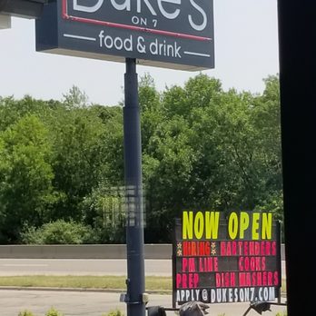 Duke's on 7 - Duke's on 7 food & drink sign. - Cocktail Bars Near Me - Minnetonka, Minnesota