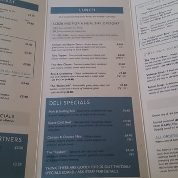 Parc Pantry - Menu - Cafes Near Me - Newport, NWP