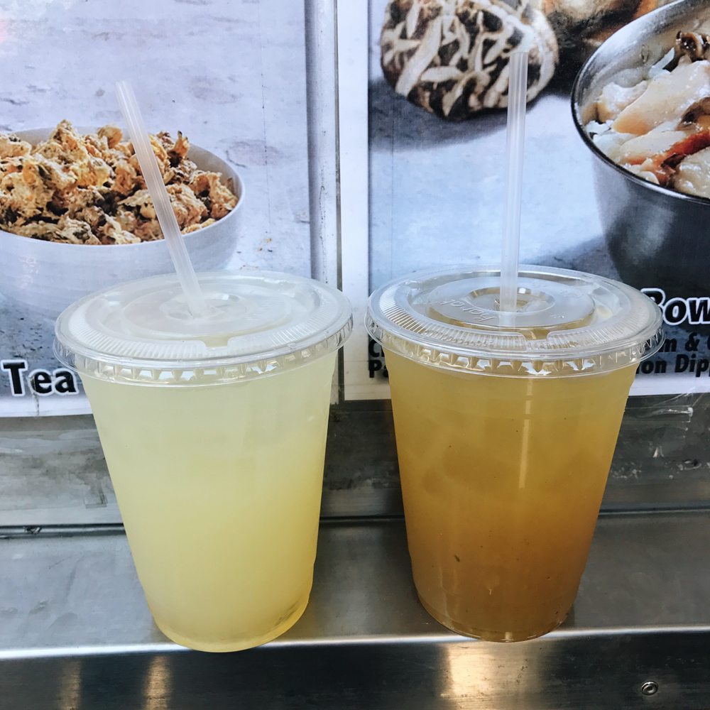 Wokitchen - Lychee lemonade and Jasmine lime cooler. - Food Trucks Near Me - Belmont, California Wokitchen - Lychee lemonade and Jasmine lime cooler. - Food Trucks Near Me - Belmont, California