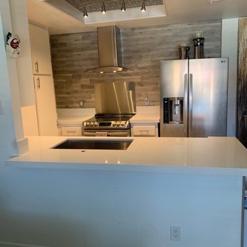 JCL Tile&Stone - Jc quartz counters and backsplash . A kitchen redo ! Thank u! - Countertop Installation Near Me JCL Tile&Stone - Jc quartz counters and backsplash . A kitchen redo ! Thank u! - Countertop Installation Near Me