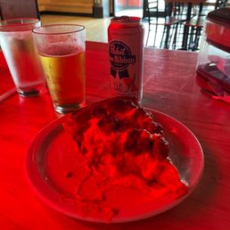 I try to stop in for a slice is sausage and a PBR every time I'm home. I try to stop in for a slice is sausage and a PBR every time I'm home.