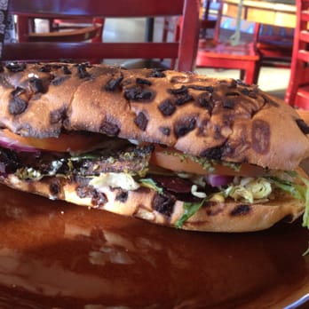 Java On Ocean Coffee House - Portobello sandwich!! - Coffee & Tea Near Me - San Francisco, California