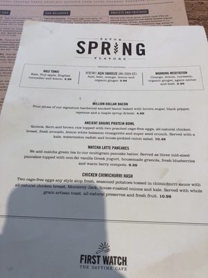 Menu photo 6 First Watch Knoxville, TN