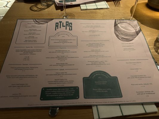 Menu photo 2 Atlas Brasserie Oslo, 03 Menu photo 2 Atlas Brasserie Oslo, 03