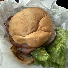 Ham and cheese sandwich