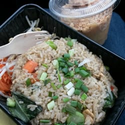 Miam Thaï - Khao pad au curry vert et crumble pomme!