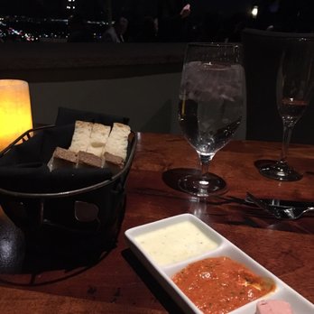Different Pointe of View - The bread with butter and dips. - New American Near Me - Phoenix, Arizona
