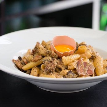 Gusto Pasta Bar - Le numéro 1 du Gusto : rigattoni carbonara ! - Italian Near Me - Liège, WLG Gusto Pasta Bar - Le numéro 1 du Gusto : rigattoni carbonara ! - Italian Near Me - Liège, WLG