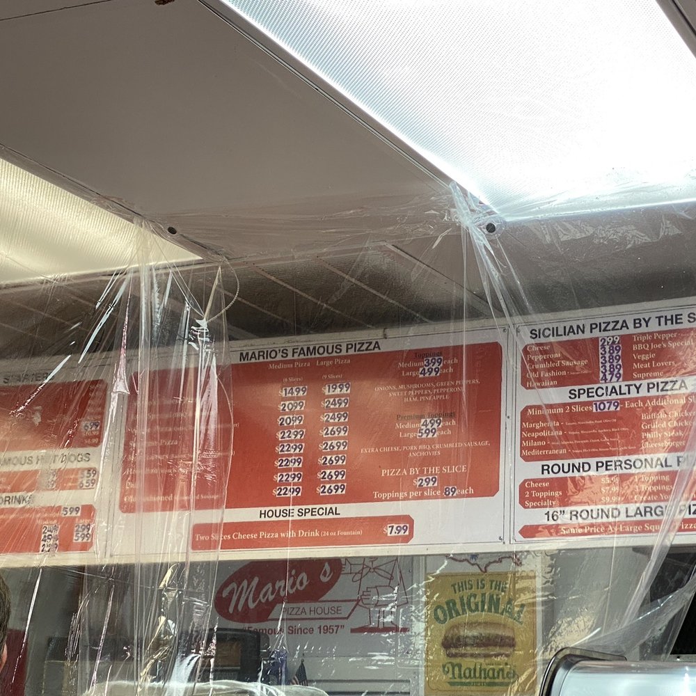 Mario's Pizza House - menu - July 2020 - Pizza Near Me - Arlington, Virginia Mario's Pizza House - menu - July 2020 - Pizza Near Me - Arlington, Virginia