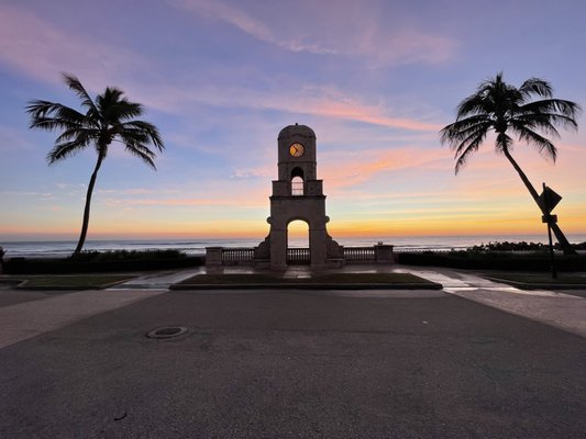 Worth Avenue Clock Tower by null
