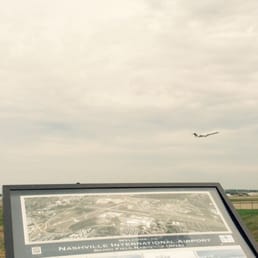 Plane taking off.