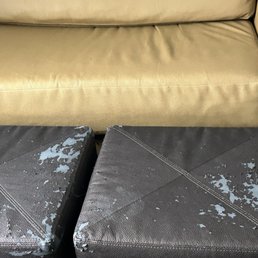 Damaged furniture at Double tree Hilton Vancouver. Damaged furniture at Double tree Hilton Vancouver.