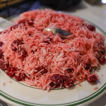 Raffi's Place - Albaloo Polo (rice mixed with black cherries) - Middle Eastern Near Me - Glendale, California Raffi's Place - Albaloo Polo (rice mixed with black cherries) - Middle Eastern Near Me - Glendale, California