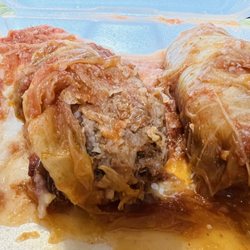 B & B Family Diner - Cabbage roll special