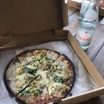 V Pizza - St Simons - Pesto cauliflower pizza - Pizza Near Me - St. Simons, Georgia V Pizza - St Simons - Pesto cauliflower pizza - Pizza Near Me - St. Simons, Georgia
