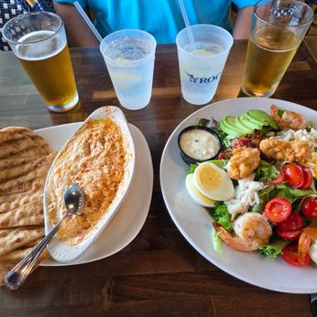 YROC Coastal Bar & Grill - Gouda with crab dip, Chesapeake Bay Cobb salad - Seafood Near Me - Gloucester Point, Virginia YROC Coastal Bar & Grill - Gouda with crab dip, Chesapeake Bay Cobb salad - Seafood Near Me - Gloucester Point, Virginia