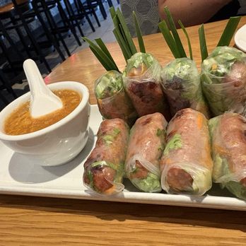 Brodard Chateau - Grilled pork spring rolls - Vietnamese Near Me - Garden Grove, California