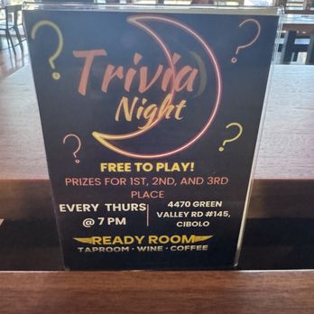 The Ready Room - Trivia night - Bars Near Me - Cibolo, Texas