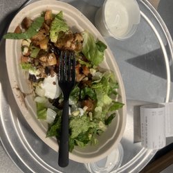 Chipotle Mexican Grill - Half eaten burial bowl