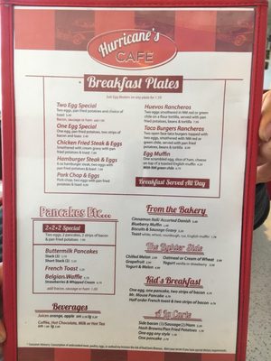 Menu photo 2 Hurricane's Restaurant & Drive-In Albuquerque, NM