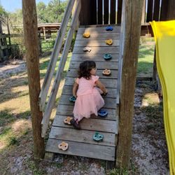 R & R Ranch - My daughter climbing