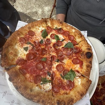 Truly Pizza - Crispy Pepperoni Pizza. 11/10 - Pizza Near Me - Laguna Beach, California Truly Pizza - Crispy Pepperoni Pizza. 11/10 - Pizza Near Me - Laguna Beach, California