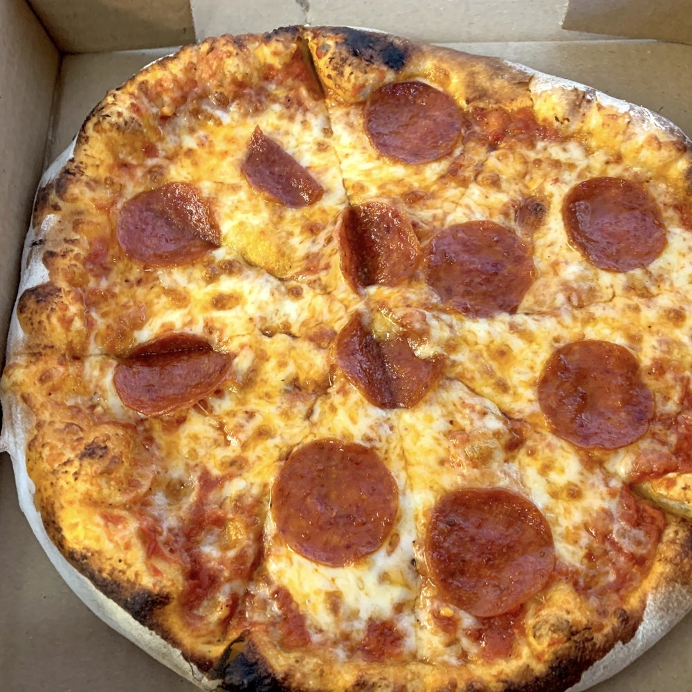 All Fired Up Brick Oven Pizza - Pepperoni and cheese personal pizza - Street Vendors Near Me - Baltimore, Maryland All Fired Up Brick Oven Pizza - Pepperoni and cheese personal pizza - Street Vendors Near Me - Baltimore, Maryland