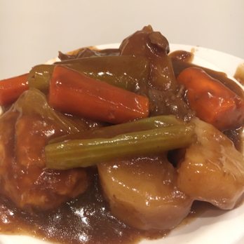 Mehlman's Cafeteria - Beef stew w/ dumpling - Cafeteria Near Me - Saint Clairsville, Ohio