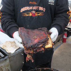 Carson City BBQ - Full rack is 3 bones