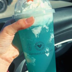 Blue sky lemonade