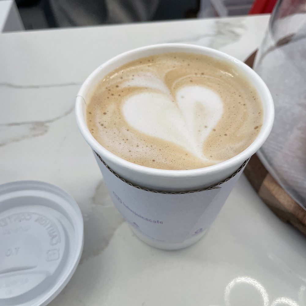 Lulu's Juice Cafe - Lavender white chocolate latte - Juice Bars & Smoothies Near Me - Washington, DC, District of Columbia Lulu's Juice Cafe - Lavender white chocolate latte - Juice Bars & Smoothies Near Me - Washington, DC, District of Columbia