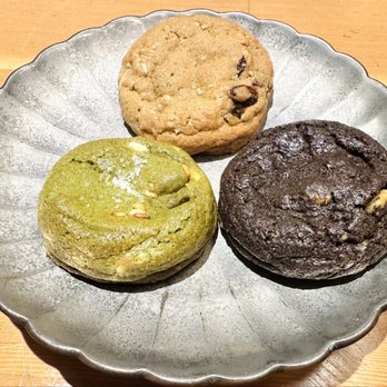Stonemill Matcha - Cookie Trio - Cafes Near Me - San Francisco, California Stonemill Matcha - Cookie Trio - Cafes Near Me - San Francisco, California