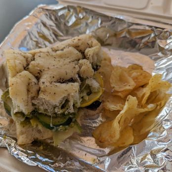 Island Corner Cafe - La Dolce Vita, after I ate approximately 2/3 of it - Coffee & Tea Near Me - Kailua-Kona, Hawaii
