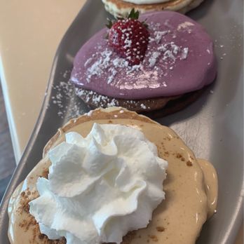 My Cafe - Flight of pancakes - Breakfast & Brunch Near Me - Kapolei, Hawaii My Cafe - Flight of pancakes - Breakfast & Brunch Near Me - Kapolei, Hawaii