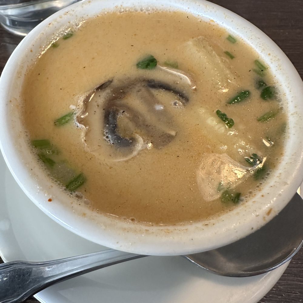 Basil Thai - Tom kha soup - Thai Near Me - La Quinta, California
