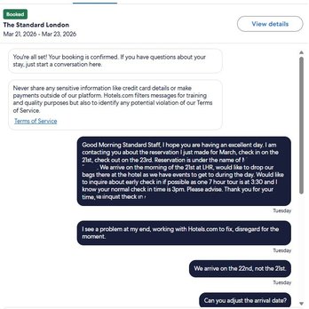 The Standard, London - Neither Hotels.com could get cooperation from the Standard. - Hotels Near Me - London, XGL