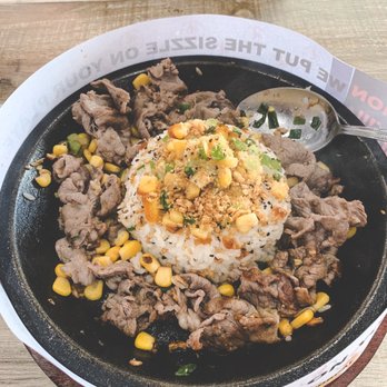 Sizzling Lunch - Garlic Beef - Japanese Near Me - San Jose, California
