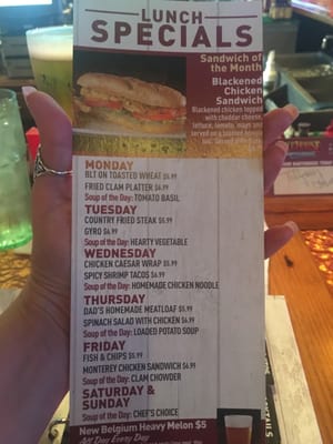 Menu photo 5 Miller's Ale House Jacksonville, FL